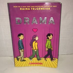 Lightly used, nearly new graphic novel Drama book.